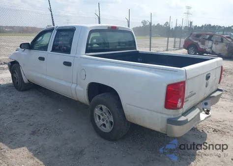 2005 Dodge Dakota Slt из США, поврежденный, VIN 1D7HE48KX5S244516